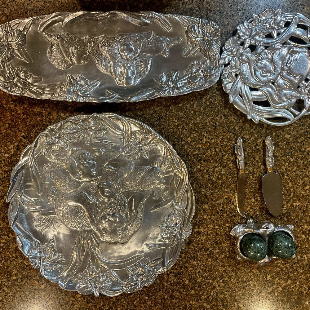 Arthur Court Bunnies 8 piece bundle